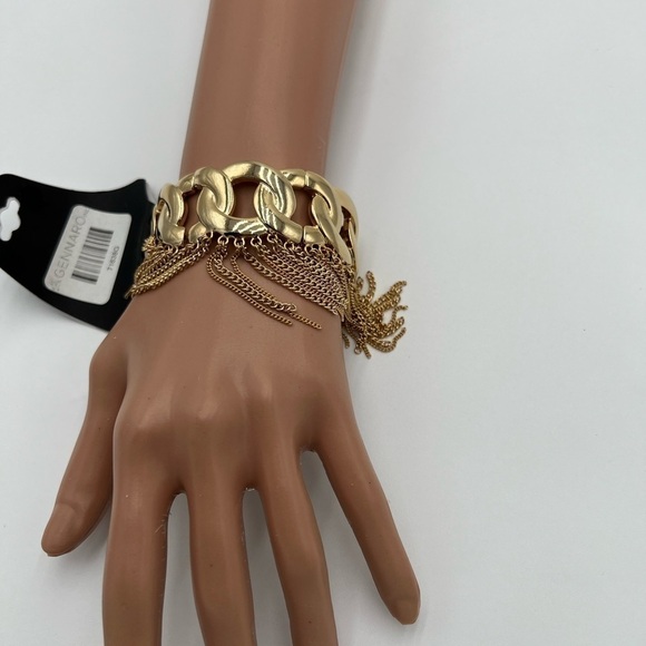 Large Link Bracelet with chain link NWT - Picture 2 of 7